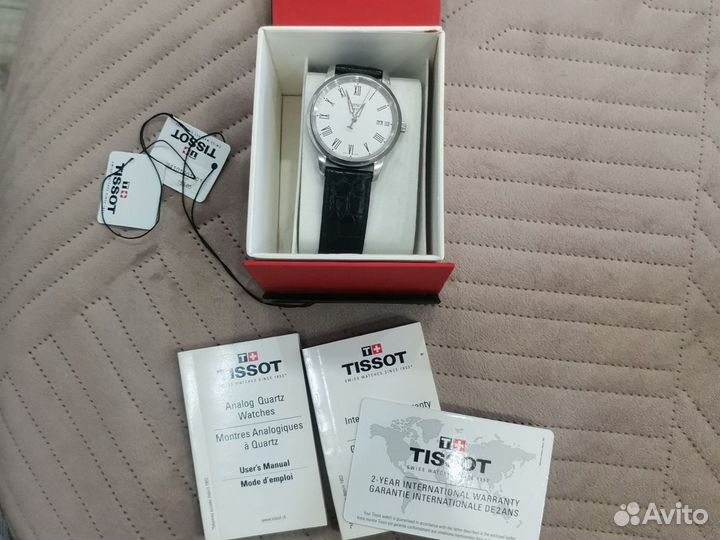 Оригинальные мужские классические часы Tissot