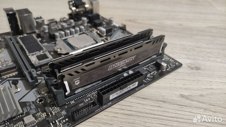 Комплект: i5 8400 + asus b360 + ddr4 16gb