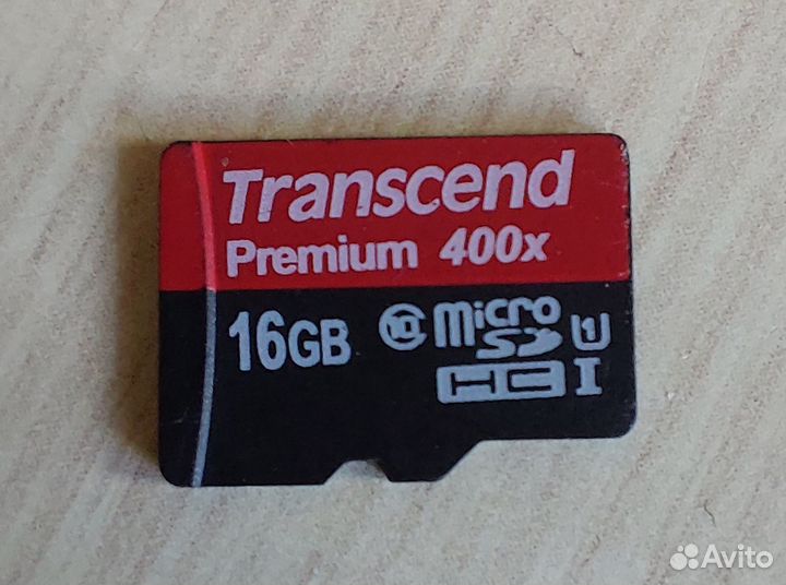 Карта памяти MicroSD Premium 400x 16 Gb