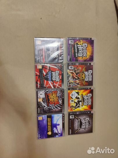 Коллекция guitar hero ps3