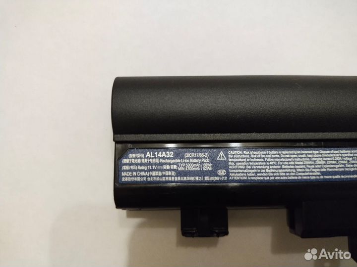 AL14A32 Аккумулятор для ноутбука Acer