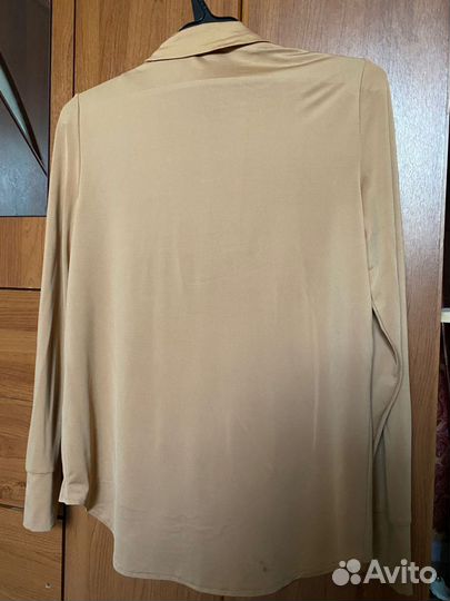 Рубашка блузка белая женская