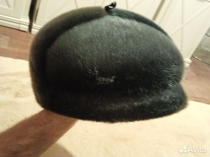 Меховая мужская кепка