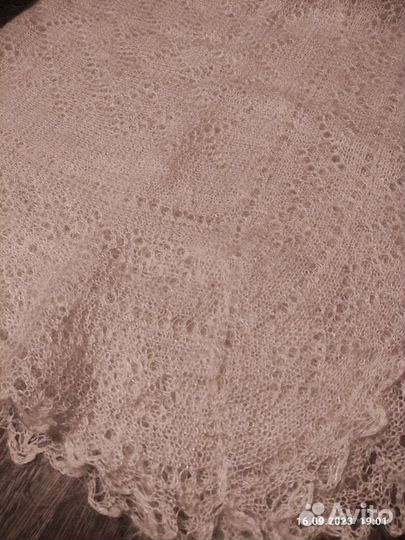 Пуховый платок паутинка новый