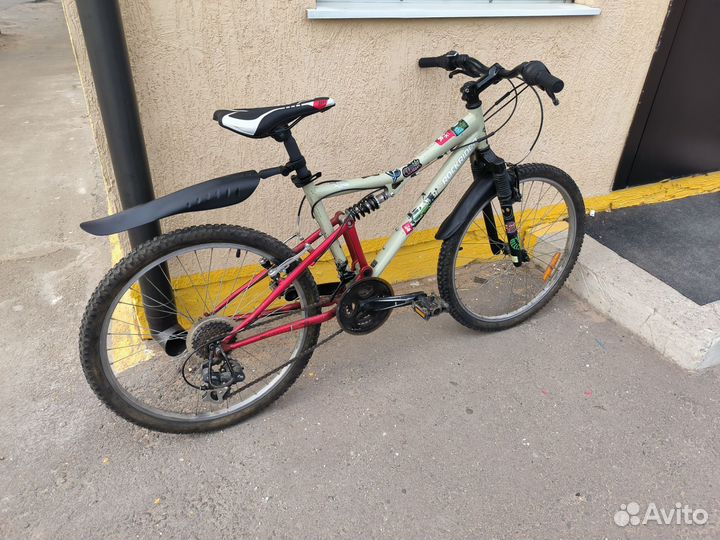 Велосипед детский двух подвес rockrider 24