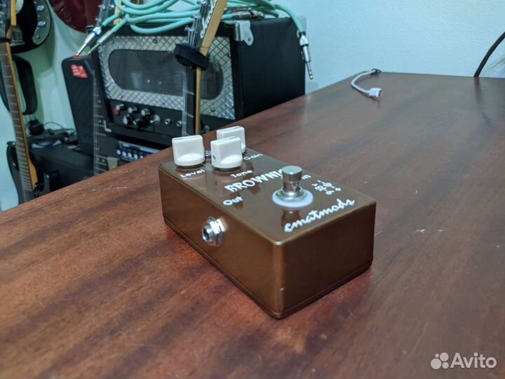 Гитарная педаль овердрайв Brownie cmatmods