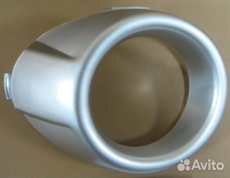 Накладка птф Ford Fiesta CB1 2008- серебро