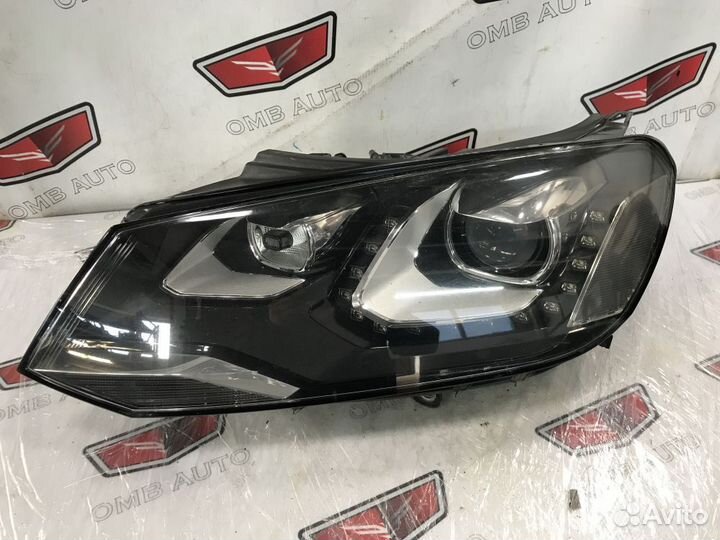 Фара левая ксенон адаптив Фольксваген Туарег NF