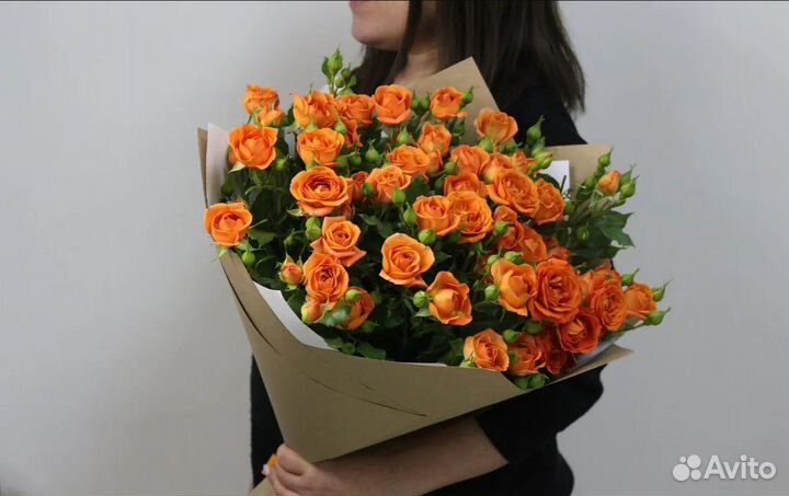 Кустовые розы / Доставка цветов