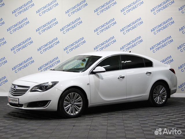 Opel Insignia 2014 белая