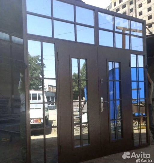 Двери входные металлические