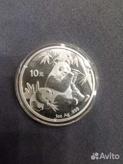 Монета Панды Китай 2007