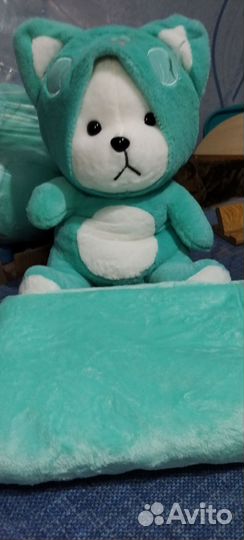 Игрушка с пледом