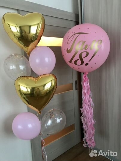 Воздушные и гелиевые шарики