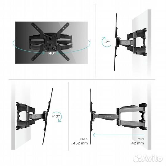 Кронштейн onkron m5 black