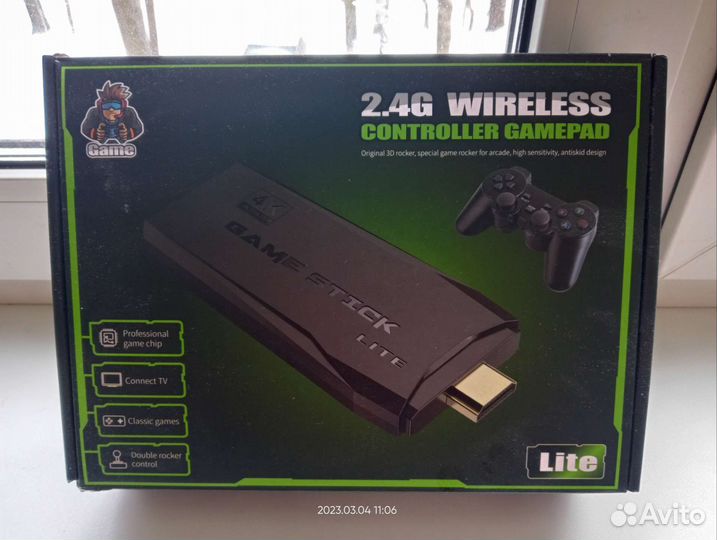 Игровая приставка портативная консоль геймстик