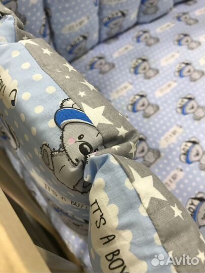 Бортики в кроватку 