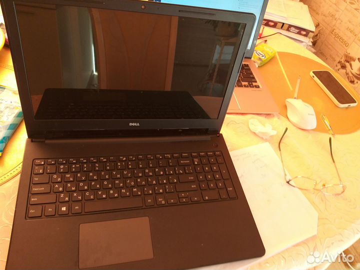Ноутбук dell на запчасти