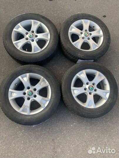 Колеса R15 Skoda резина лето