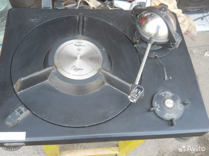 Проигрыватель корвет- эп 03 с 1981 год