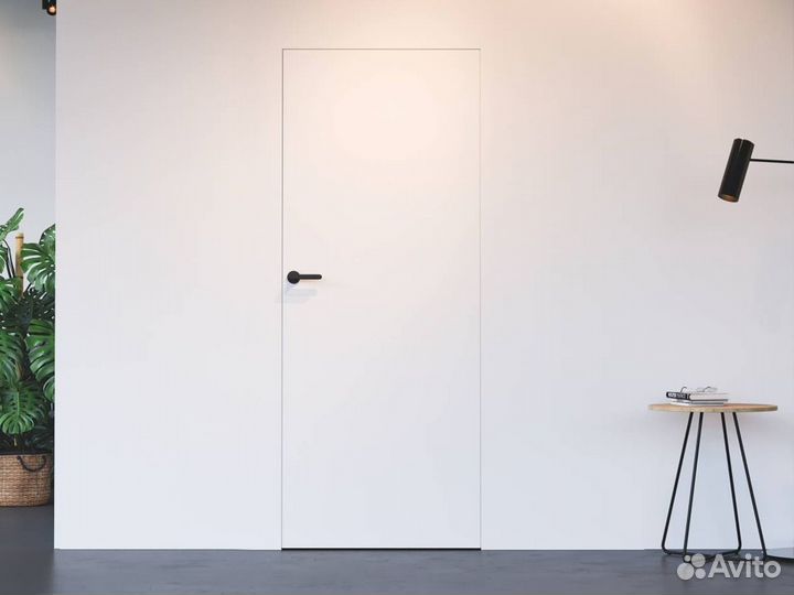 Скрытые двери с фурнитурой