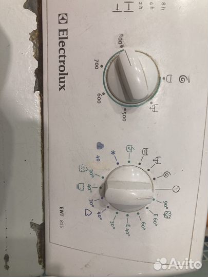 Стиральная машина бу electrolux на запчасти