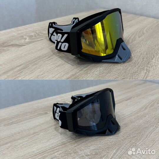 Очки для мотокросса и эндуро 100