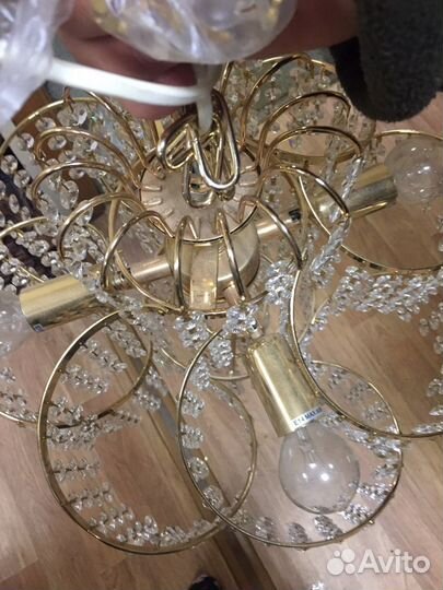 Люстра хрусталь