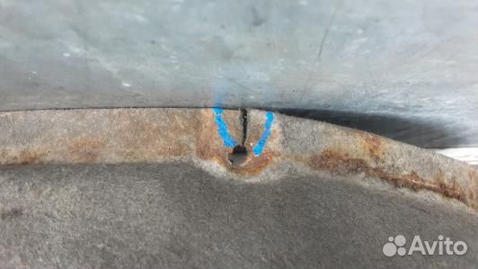 Защита арок (защита крыла, подкрылок) задняя права