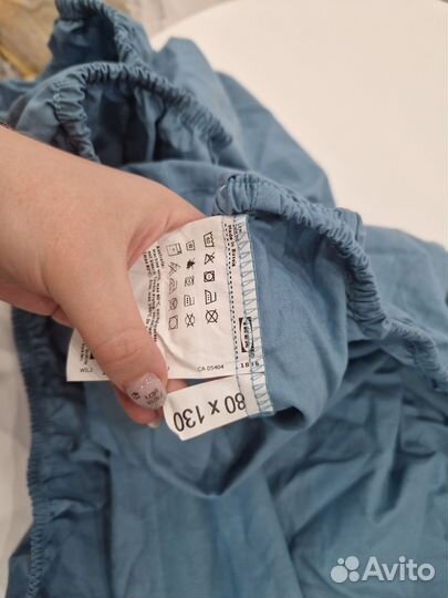 Простынь на резинке IKEA