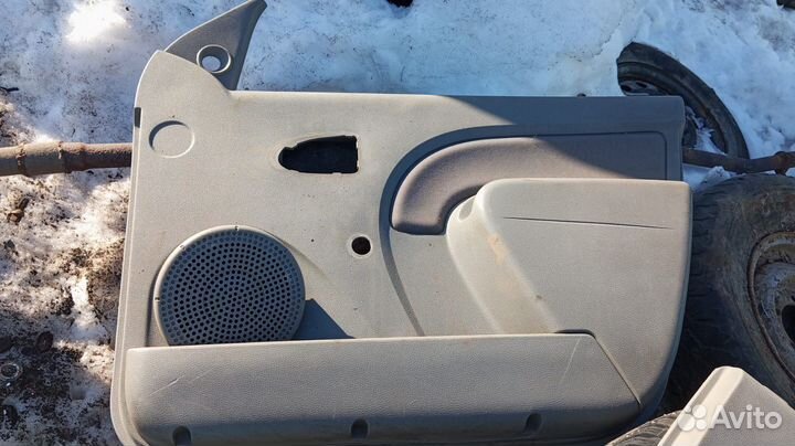 Дверные карты renault logan 1