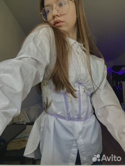 Корсет подгрудный ручной работы