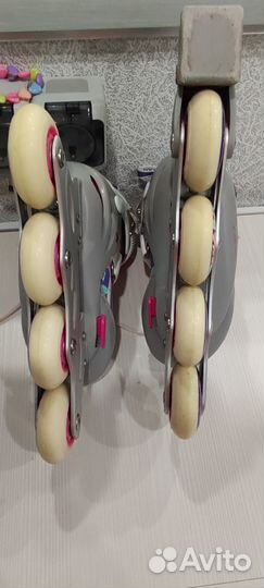 Роликовые коньки Reaction + защита в подарок