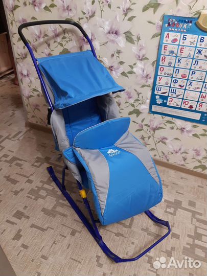Санки коляска ника