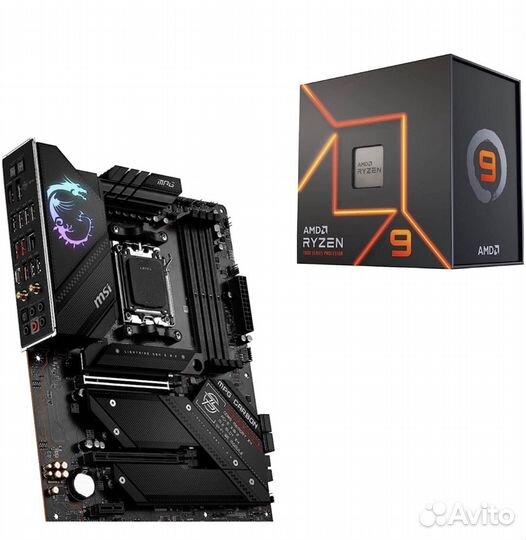 AMD Ryzen 9 7900X + MSI B650 Carbon WiFi