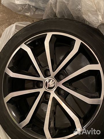 Оригинальные Шкода Литые диски r17