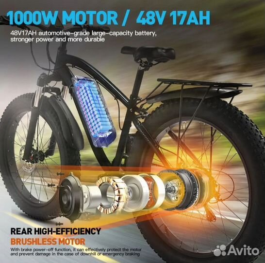 Электровелосипед MX02 Ebike