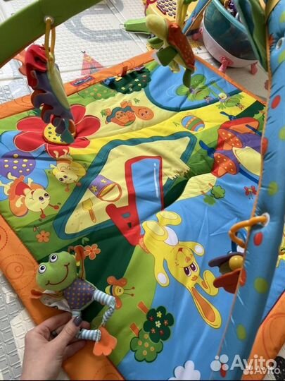 Развивающий коврик tiny love солнечная полянка