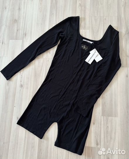 Комбинезон в рубчик Calvin Klein Jeans