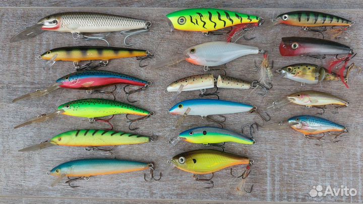 Воблеры pontoon, YO-zuri, kosadaka, rapala 10 фото