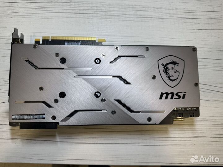 Видеокарта MSI Rtx 2070 super Gaming X