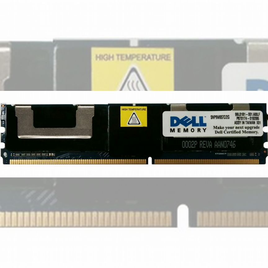 [SNP9W657C/2G] Оперативная Память Dell 2gb Snp9w657c/2g