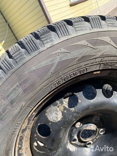 Колеса в сборе r16 215/65 зимние