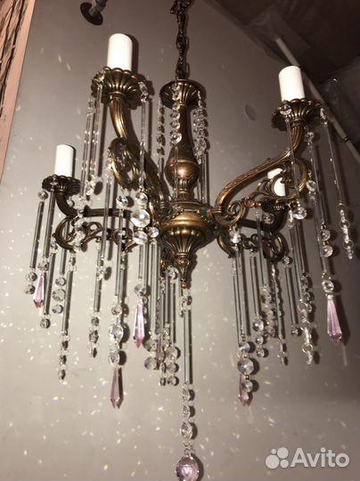 Люстры хрусталь СССР
