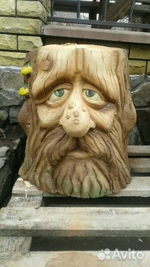 Горшок кашпо для уличных цветов и растений