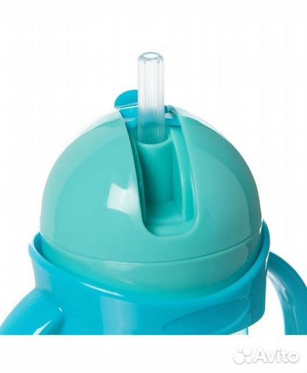 Поильник с трубочкой новый