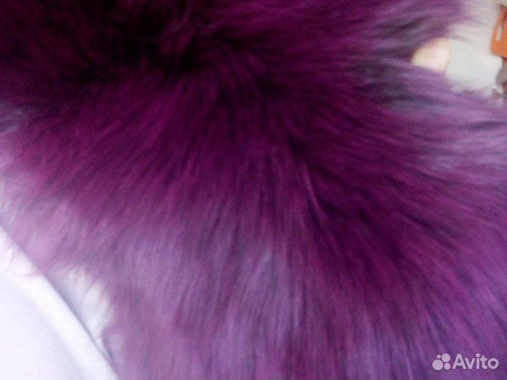 Воротник из песца