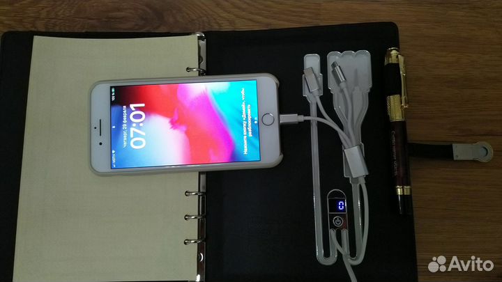 Кожаный ежедневник