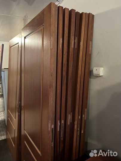 Двери межкомнатные с коробкой из массива