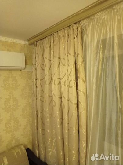 Комплект шторы и тюль+гардина
